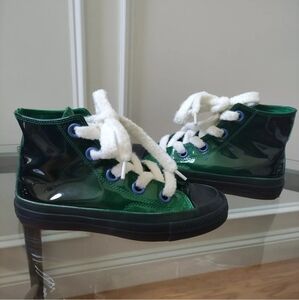 JW Anderson Converse chuck 70 high top Toy green sneakers women's 8.5